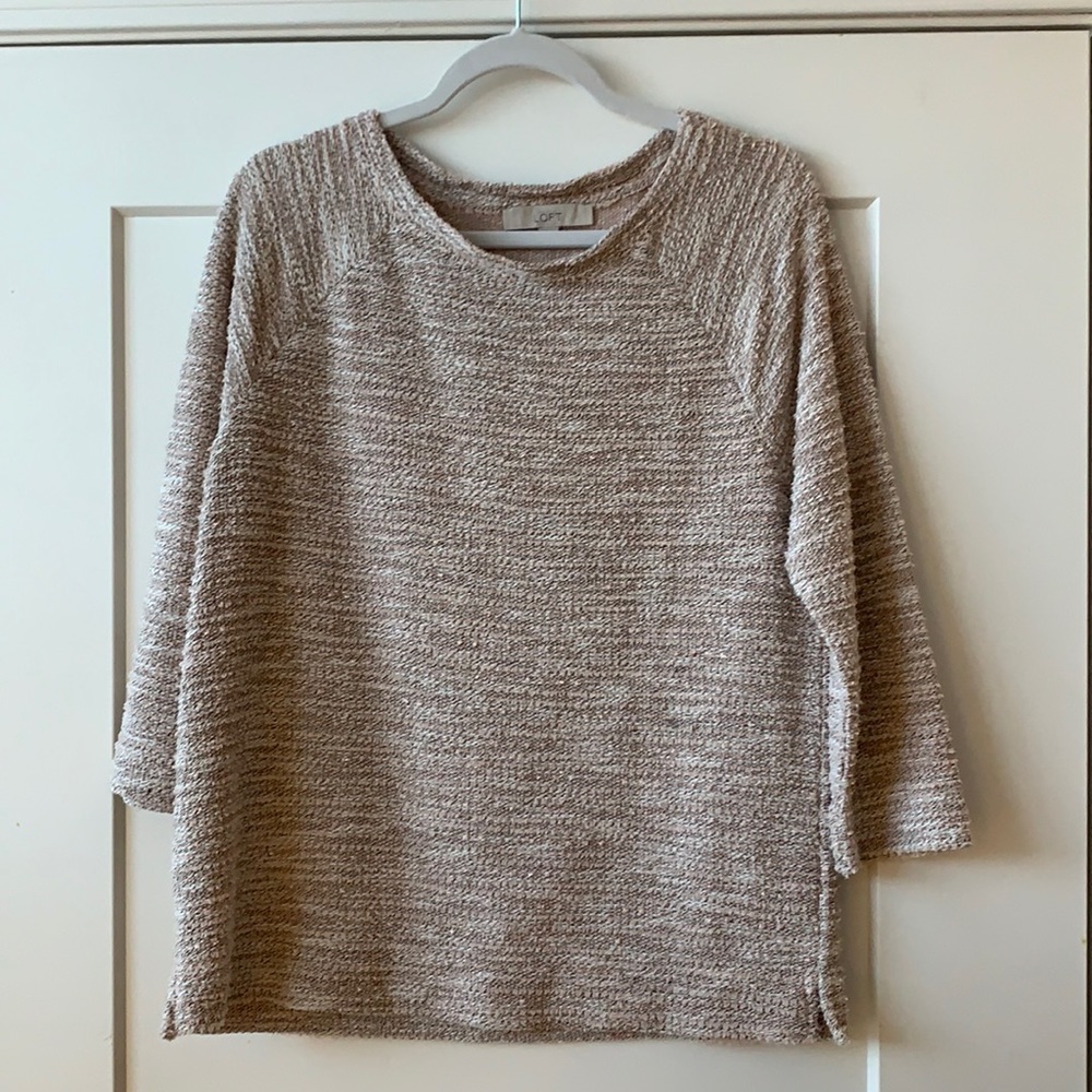 LOFT Tweed Sweater